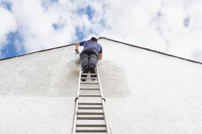 Peinture extérieure à Louisfert — façades et ravalement